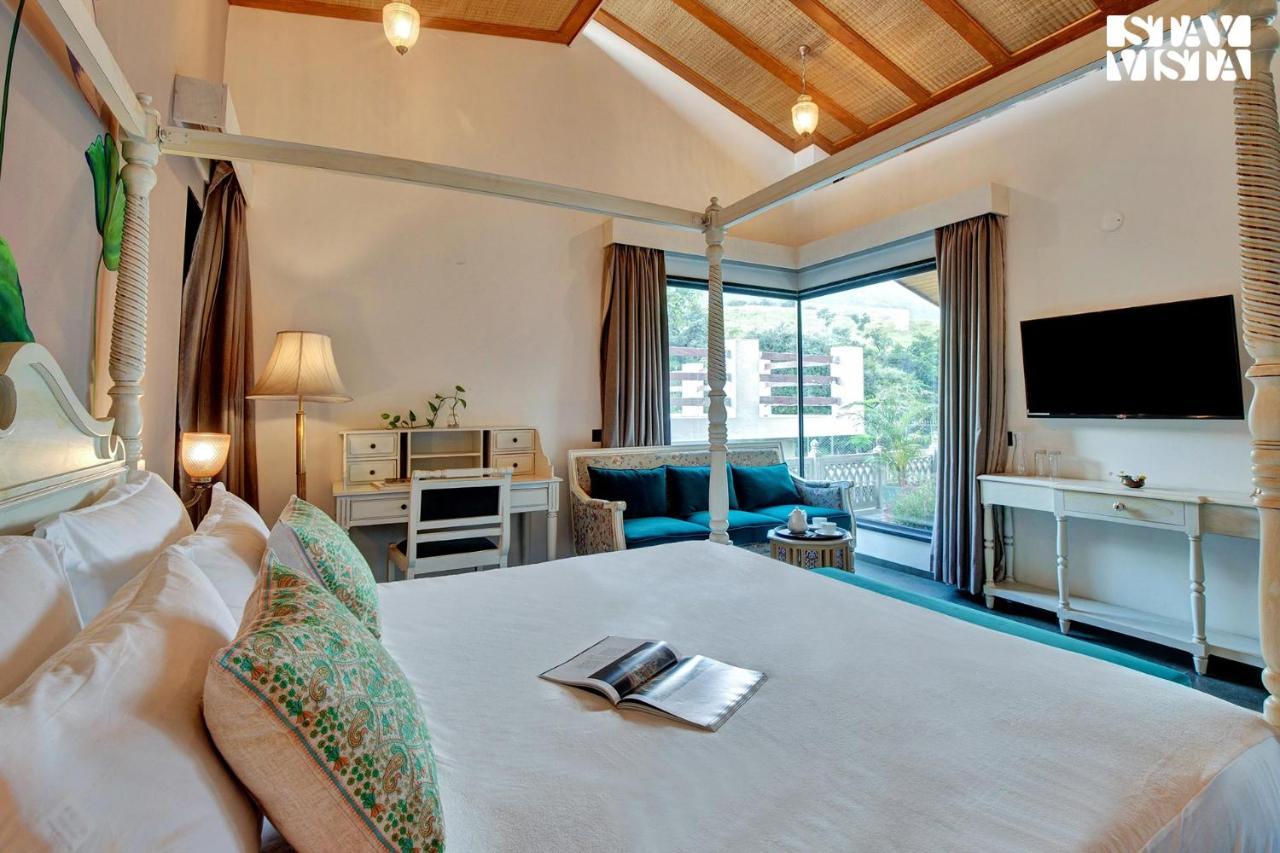 Villa Stayvista At The Earthen Boutique With Spacious Pool, Terrace, Lawn & Games Udaipur