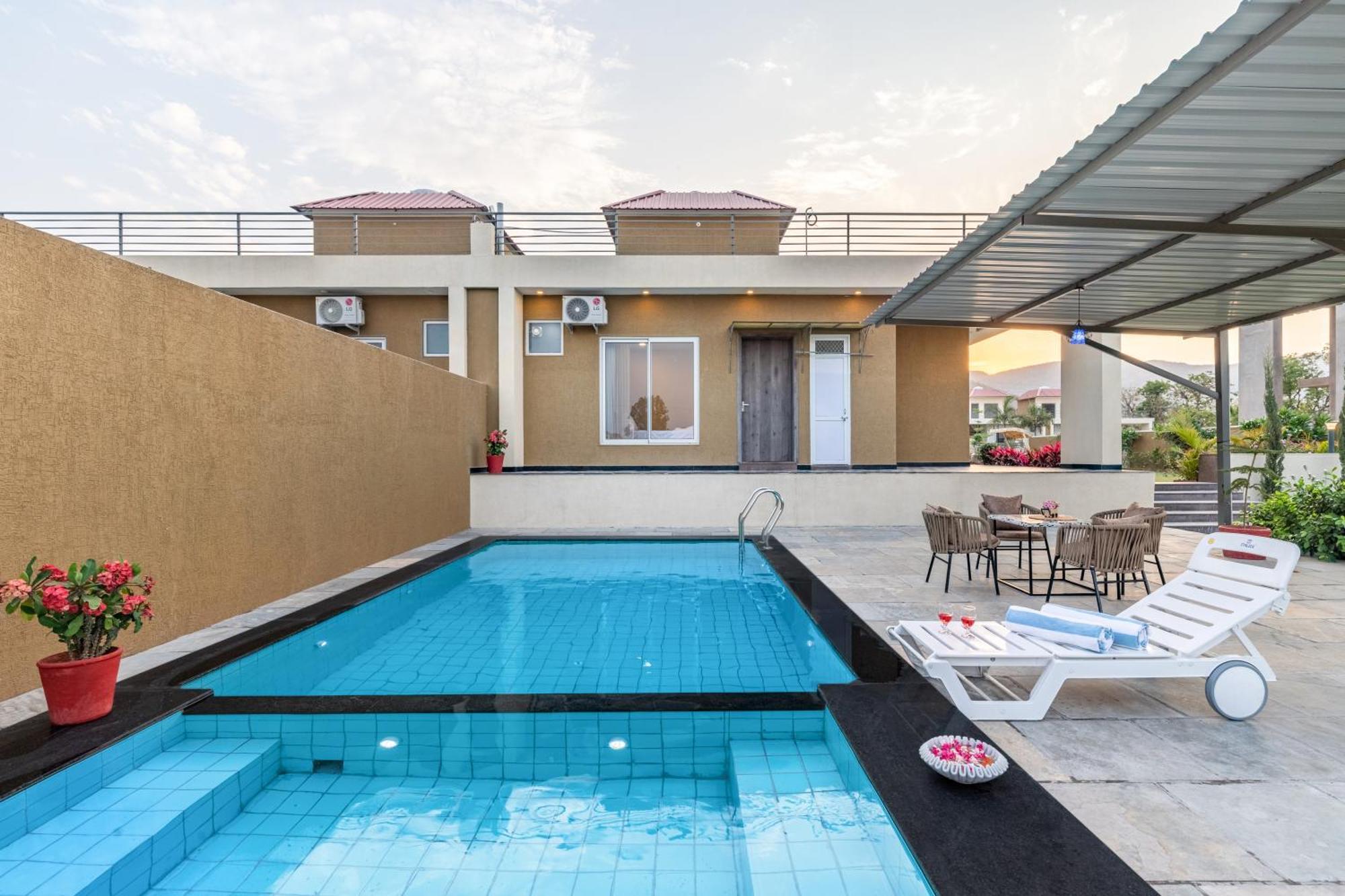 Elivaas 2 Bhk Pet Friendly With Pvt Pool - Heaven In Hill