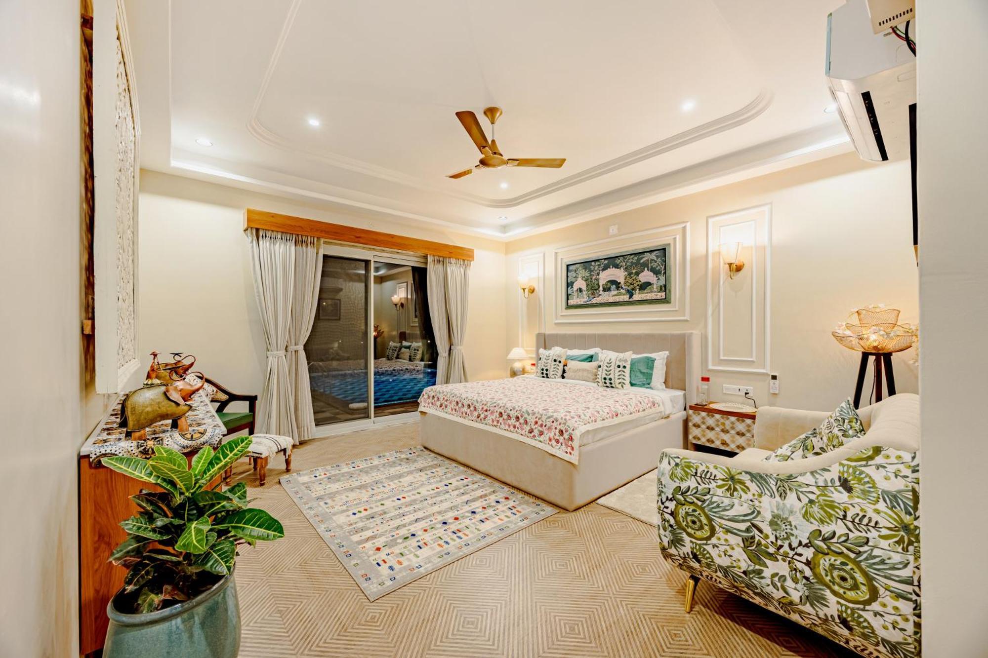 Villa Elivaas Heaven In Hills Mountara 3 Bhk With Lounge & Pvt Pool Udaipur