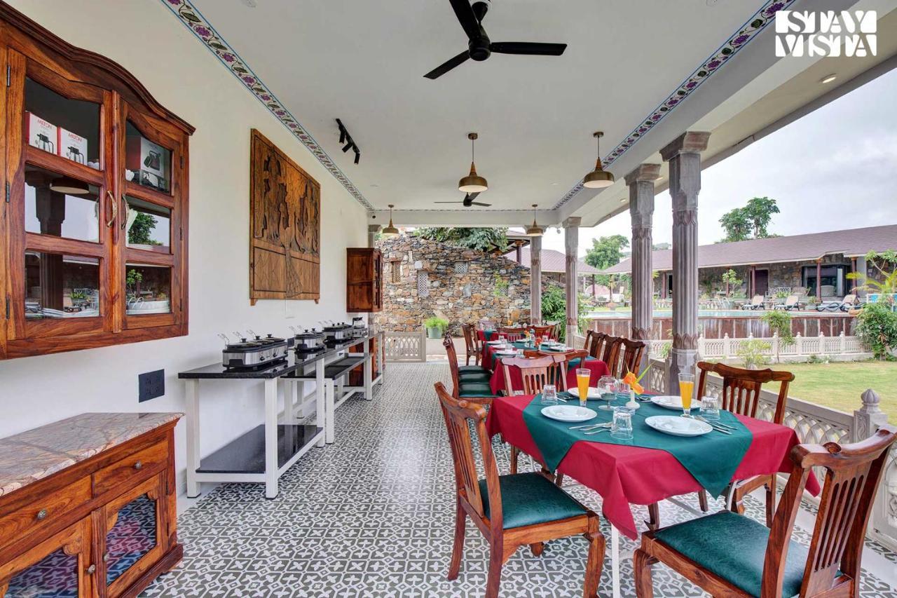 Villa Stayvista's The Earthen Boutique - Escape With Spacious Pool, Terrace, Lawn & Indoor-outdoor Games Udaipur