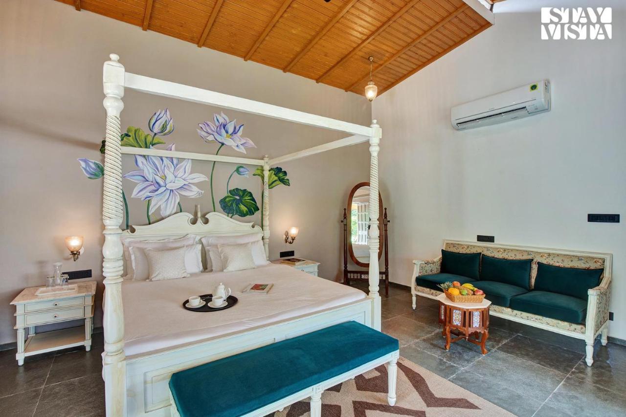 Villa Stayvista's The Earthen Boutique - Escape With Spacious Pool, Terrace, Lawn & Indoor-outdoor Games Udaipur