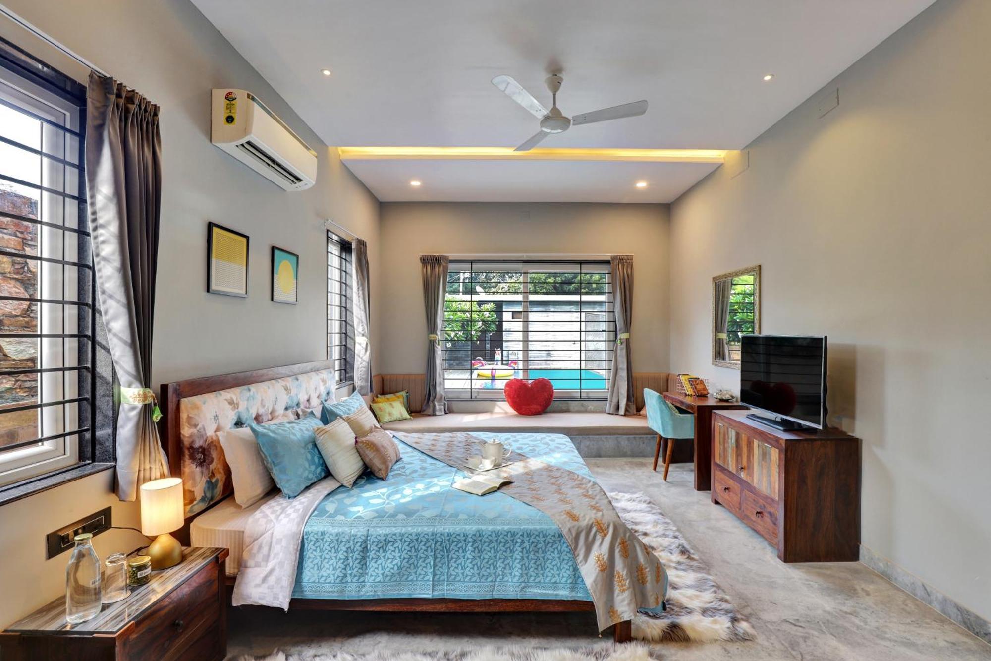 Elivaas Radhyam Luxe 2bhk With Pvt Pool * Udaipur