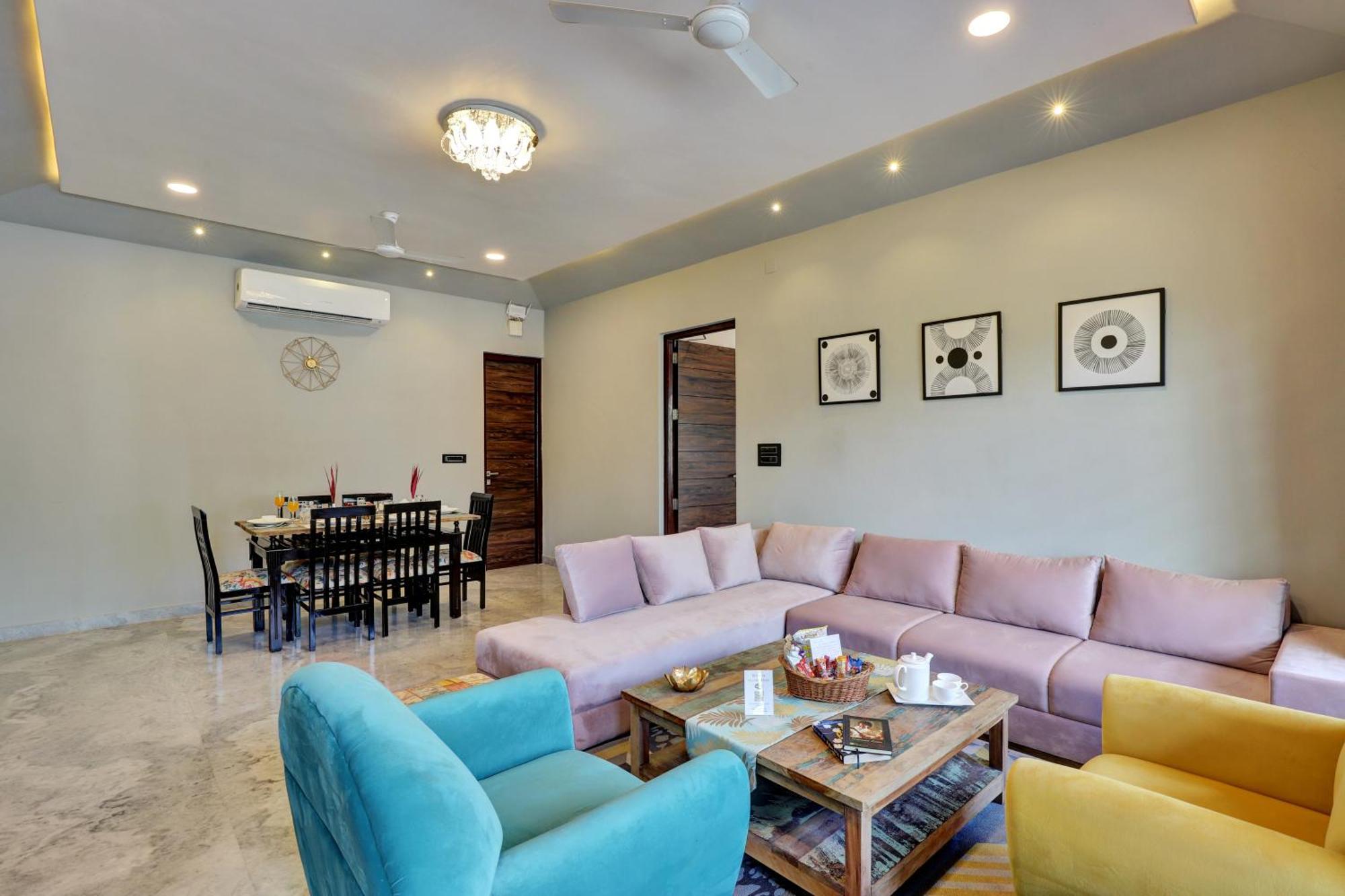Elivaas Radhyam Luxe 2bhk With Pvt Pool Villa Udaipur