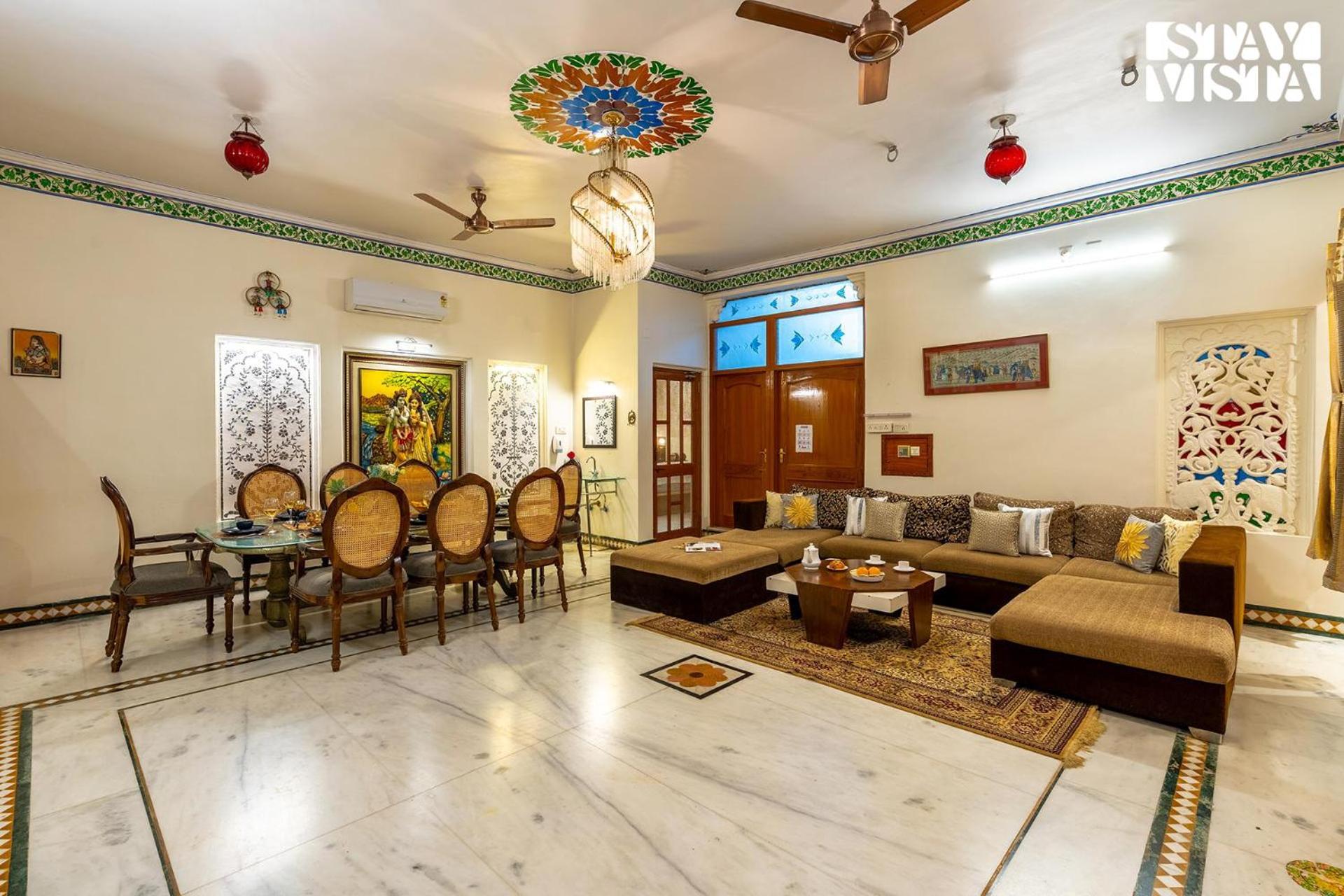 Udaikot By Stayvista: Heritage Hill-view With Terrace & Games Villa Udaipur