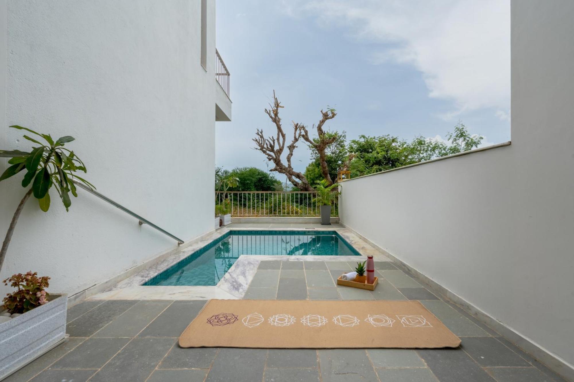 Villa Saffronstays Bougain - 2 Bedroom Pool With View