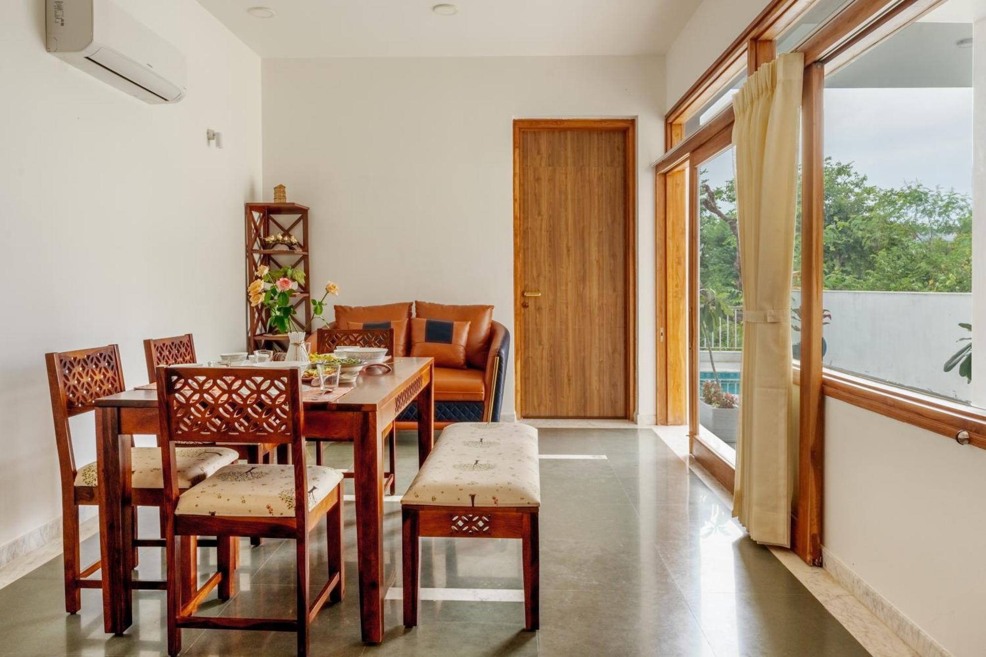 Villa Saffronstays Bougain - 2 Bedroom Pool With View *