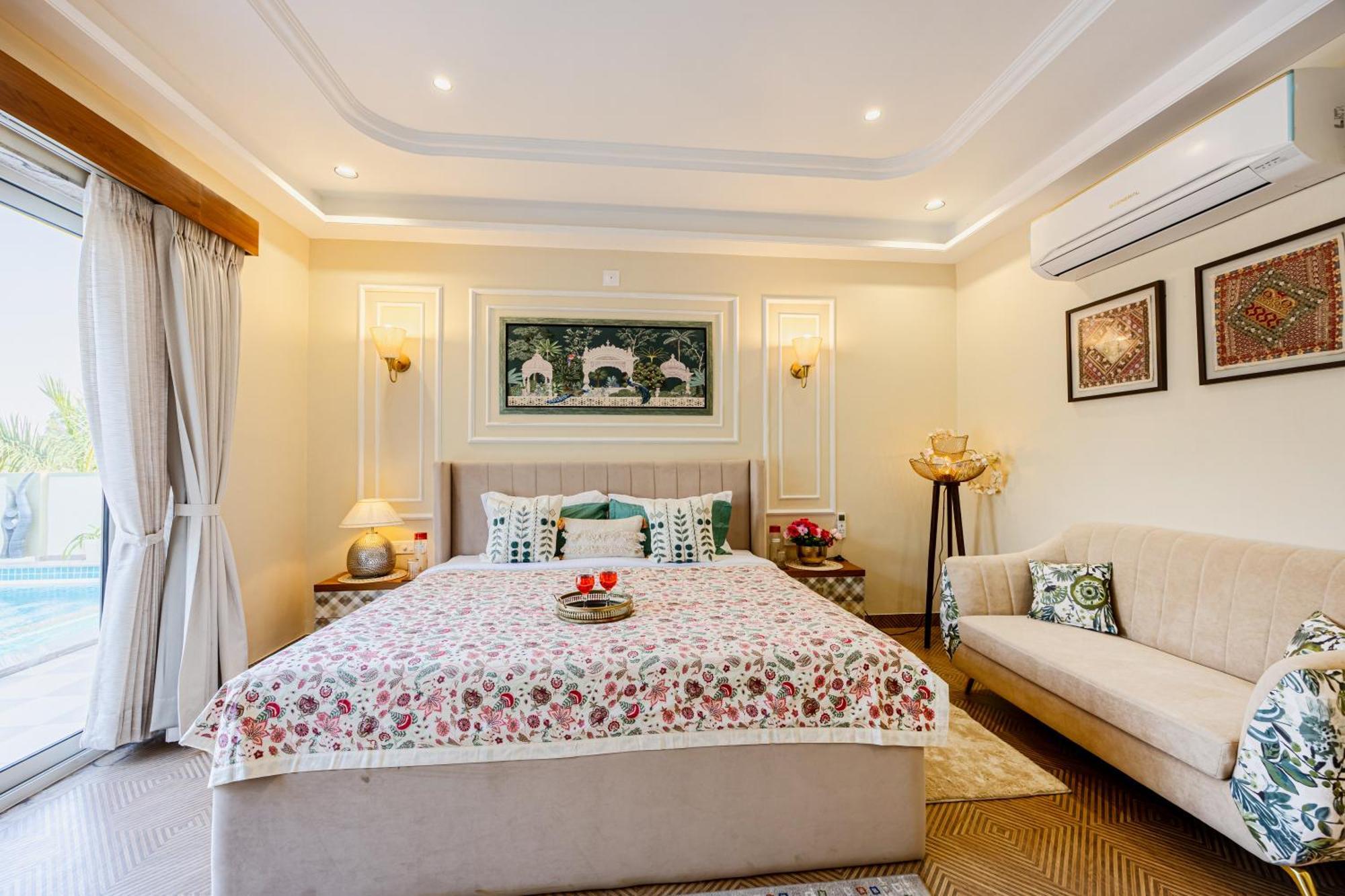 Villa Elivaas Heaven In Hills Mountara 3 Bhk With Lounge & Pvt Pool