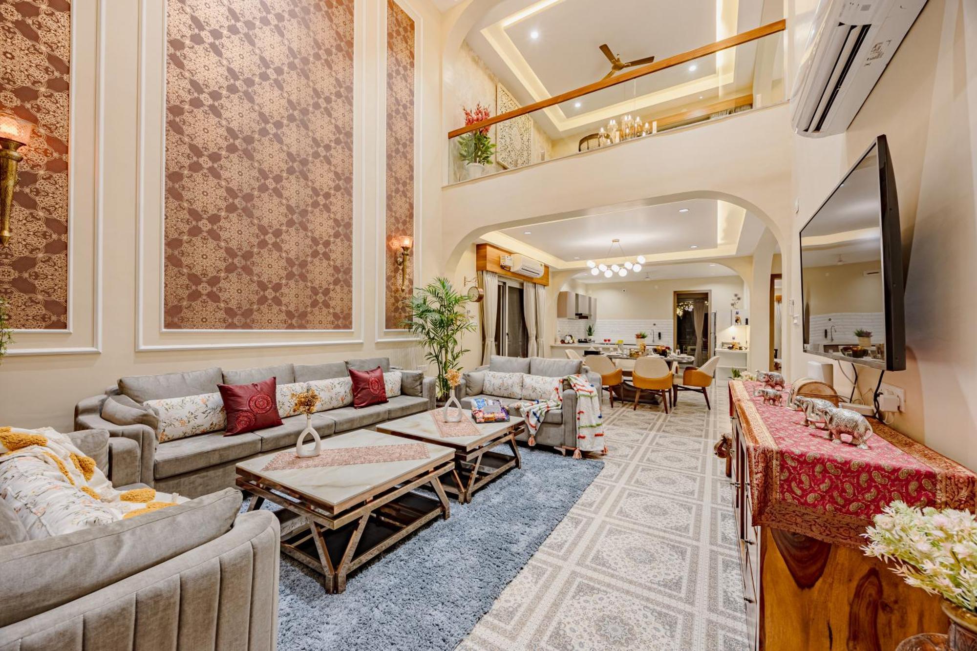 Elivaas Heaven In Hills Mountara 3 Bhk With Lounge & Pvt Pool *