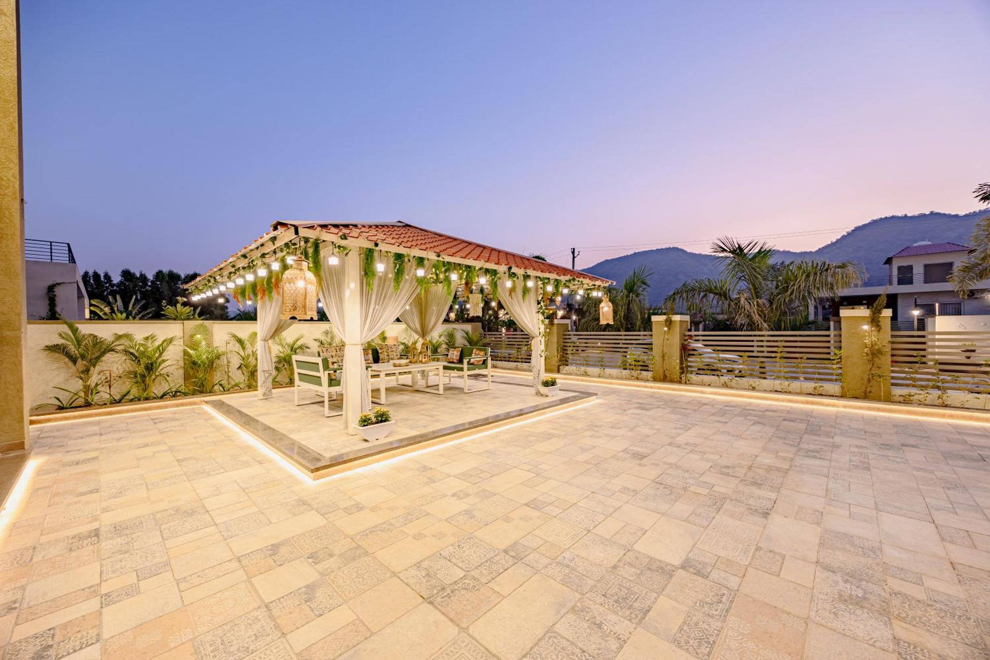 Elivaas Heaven In Hills Mountara 3 Bhk With Lounge & Pvt Pool * Udaipur