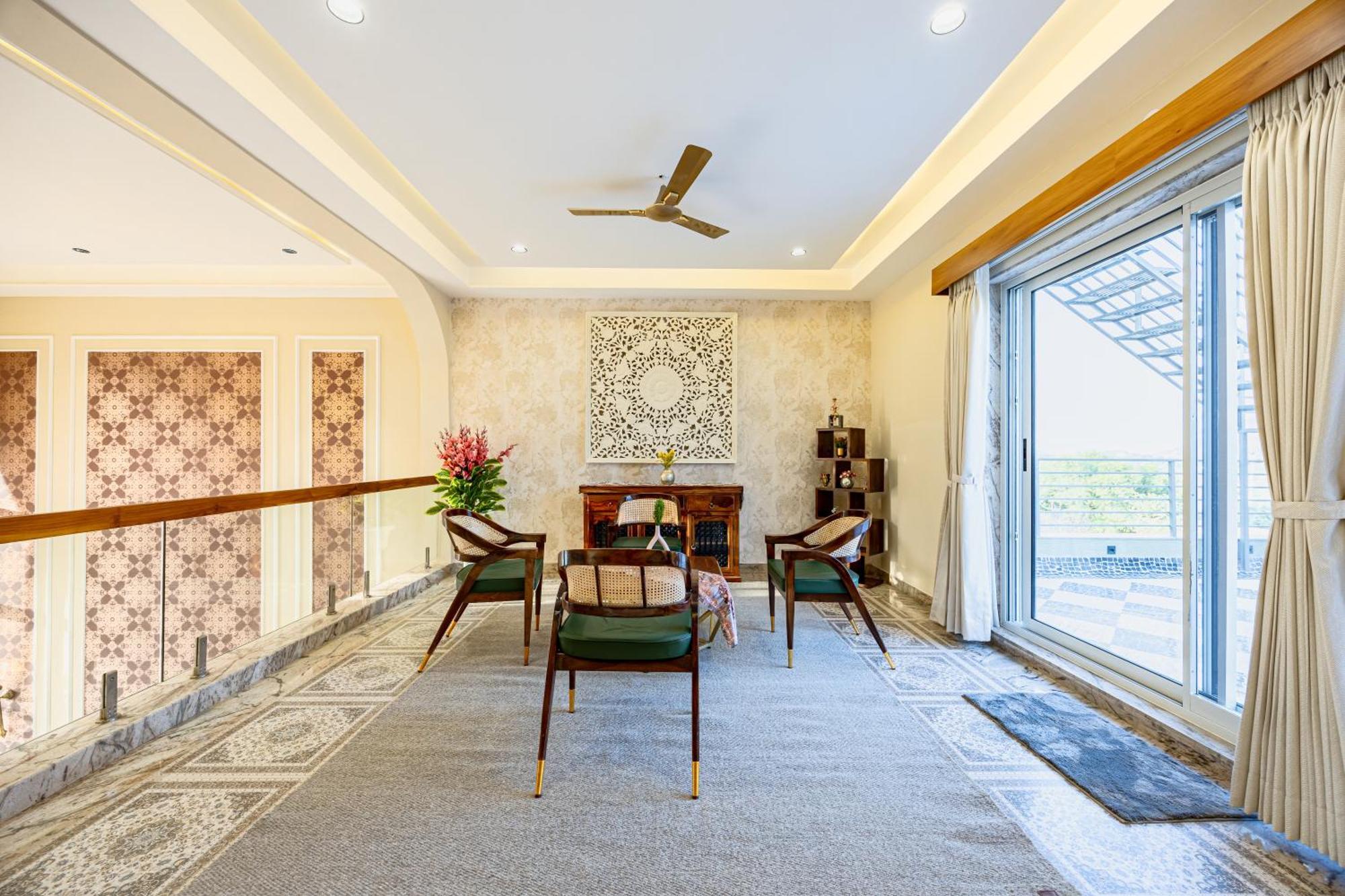 Elivaas Heaven In Hills Mountara 3 Bhk With Lounge & Pvt Pool * Udaipur