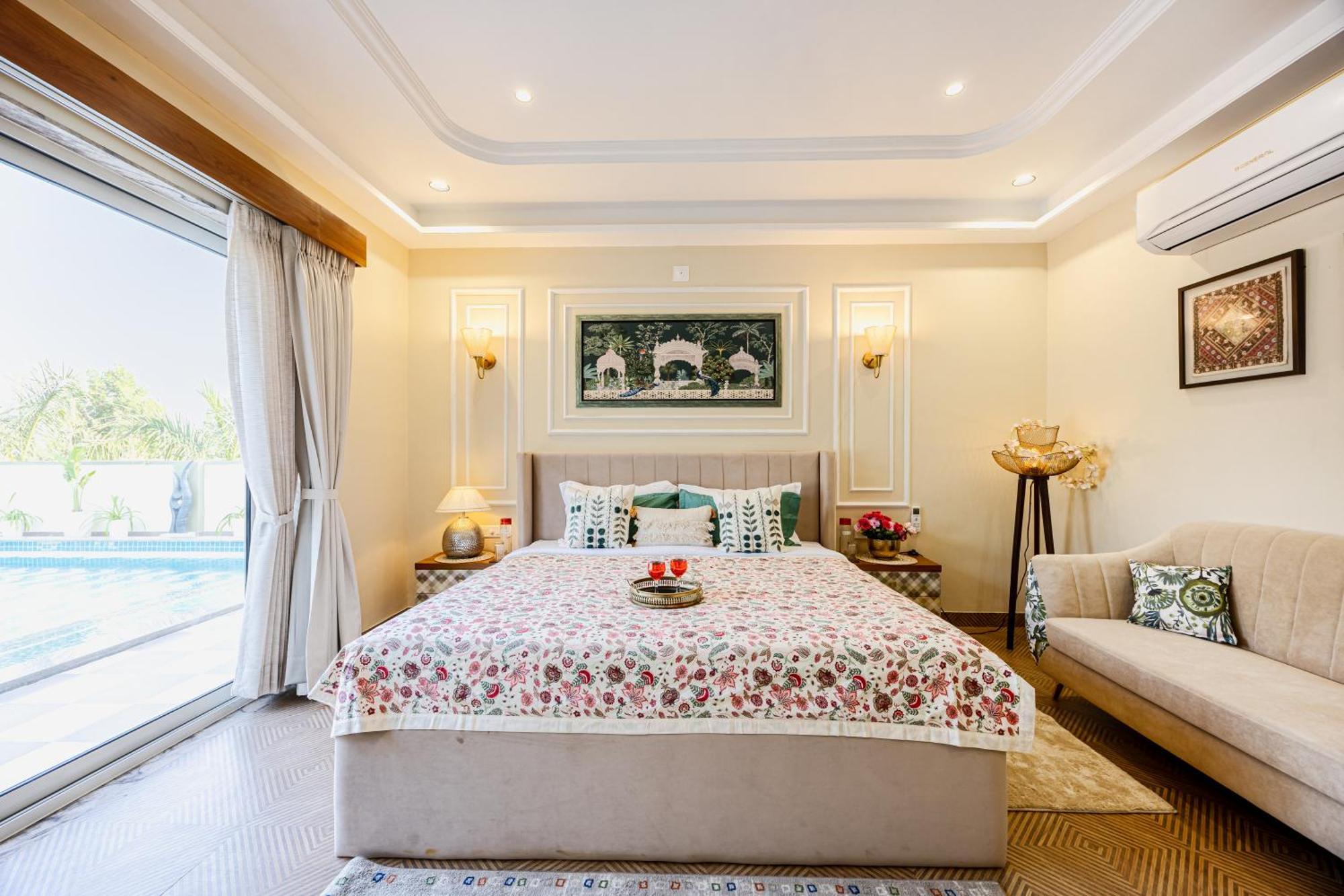 Villa Elivaas Heaven In Hills Mountara 3 Bhk With Lounge & Pvt Pool Udaipur