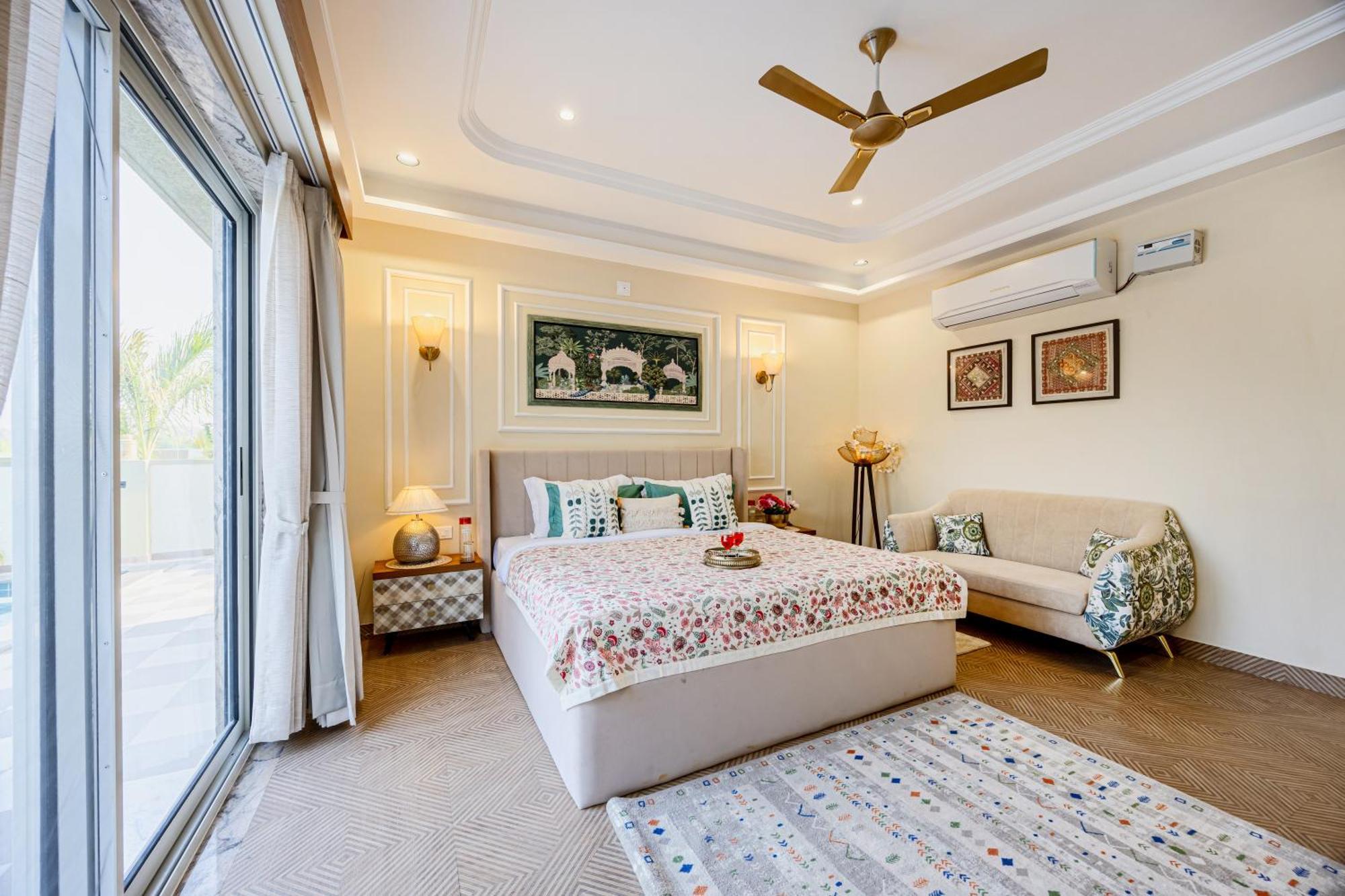 Elivaas Heaven In Hills Mountara 3 Bhk With Lounge & Pvt Pool * Udaipur