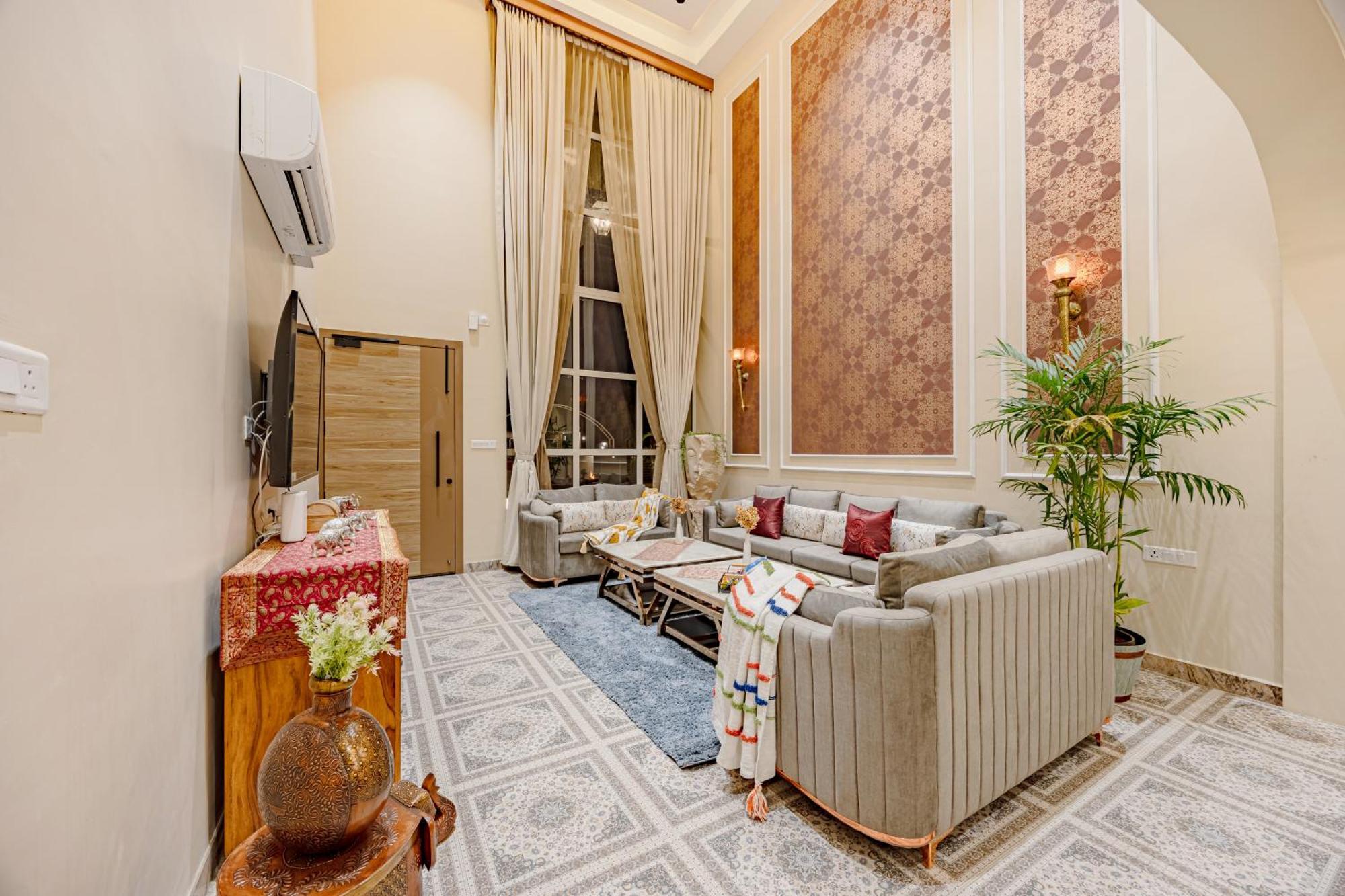 Elivaas Heaven In Hills Mountara 3 Bhk With Lounge & Pvt Pool Udaipur
