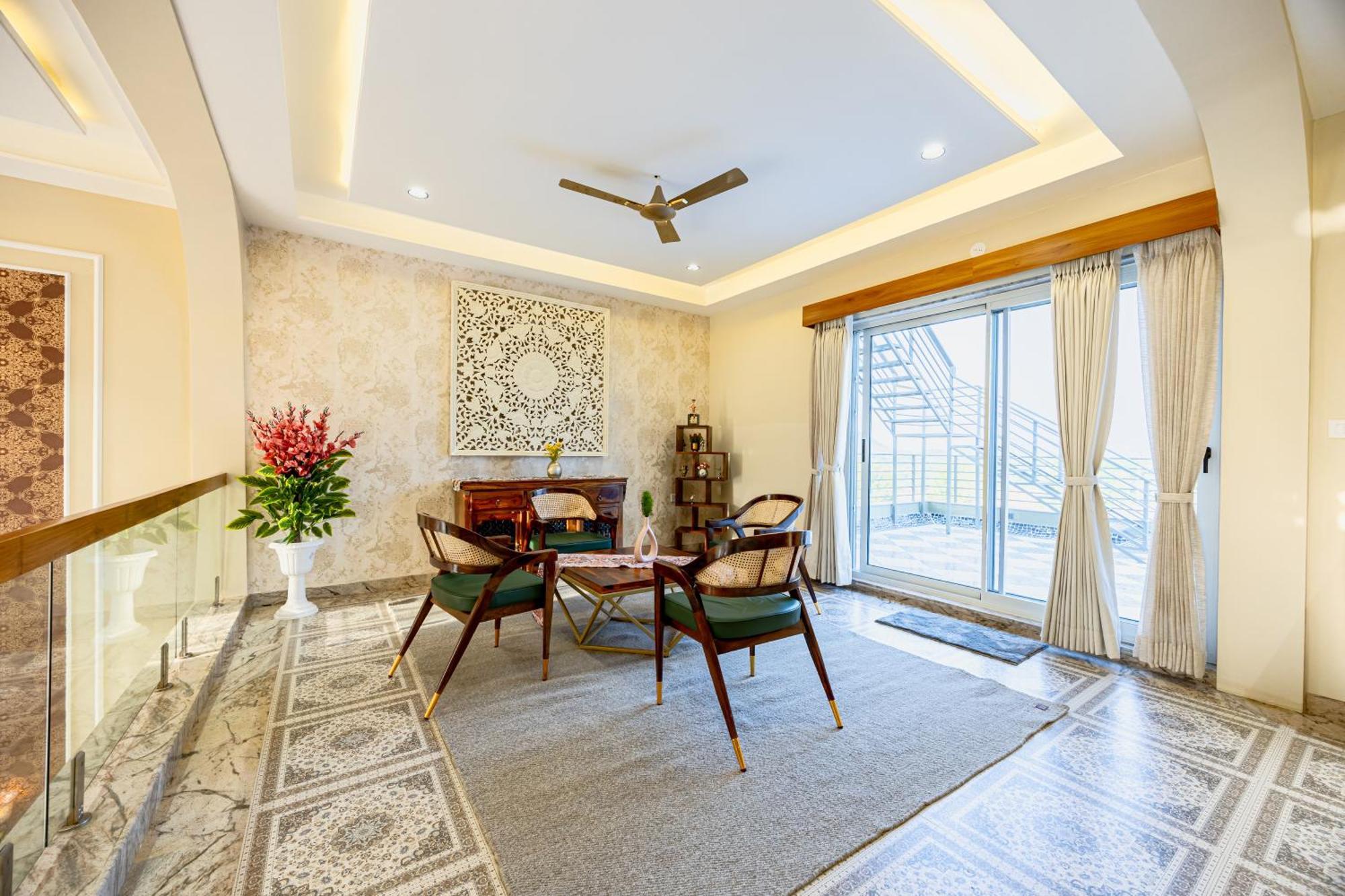 Elivaas Heaven In Hills Mountara 3 Bhk With Lounge & Pvt Pool Villa *