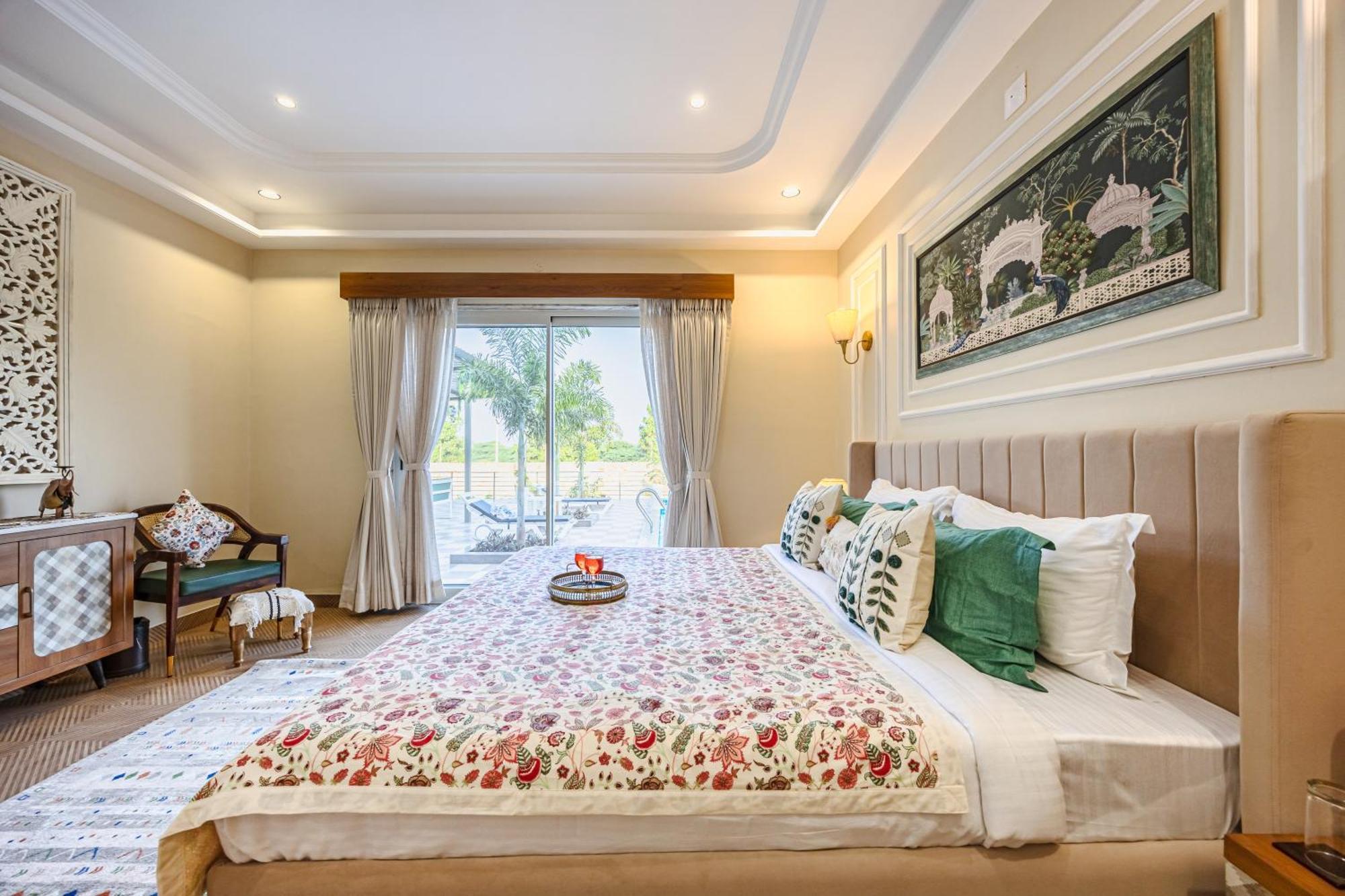 Elivaas Heaven In Hills Mountara 3 Bhk With Lounge & Pvt Pool Villa Udaipur