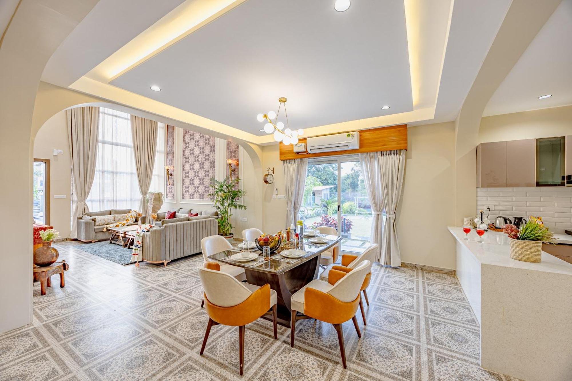 Elivaas Heaven In Hills Mountara 3 Bhk With Lounge & Pvt Pool * Udaipur