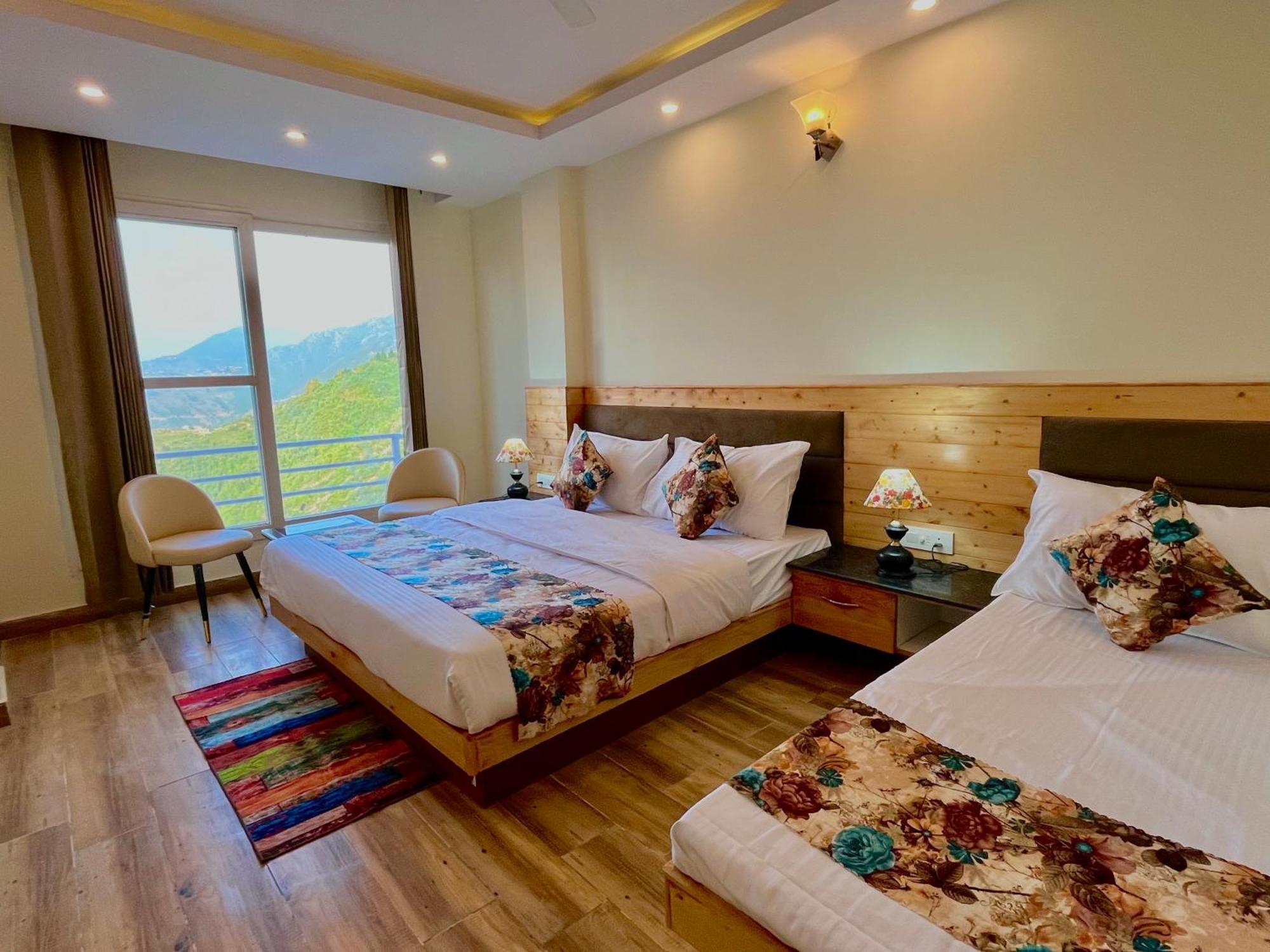 Pinerock Resort Best Selling Property In Mussoorie ! Luxury Rooms ! Mountain View ! Open Terrace ! Cafe ! Parking ! 4*