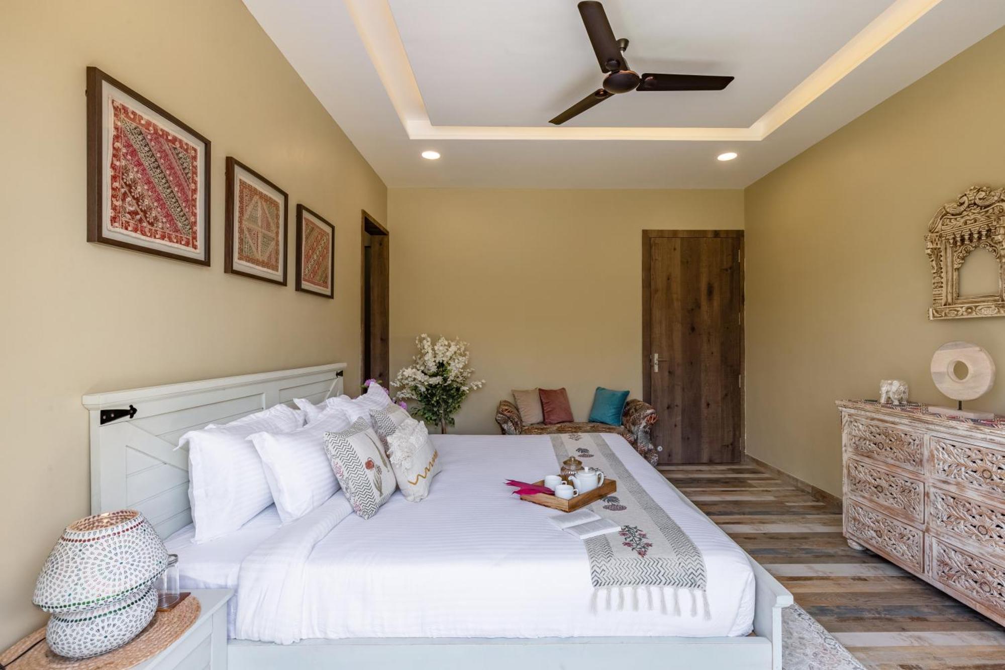 Elivaas 2 Bhk Pet Friendly With Pvt Pool - Heaven In Hill Villa *