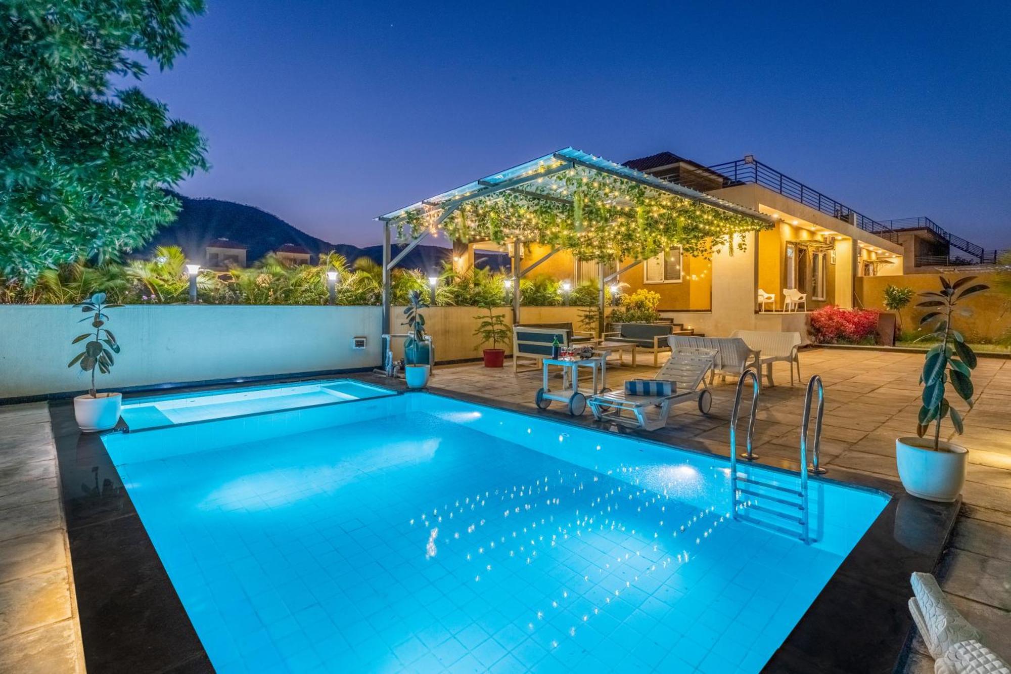 Elivaas 2 Bhk Pet Friendly With Pvt Pool - Heaven In Hill